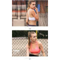 Hot selling factory made spandex sports bra